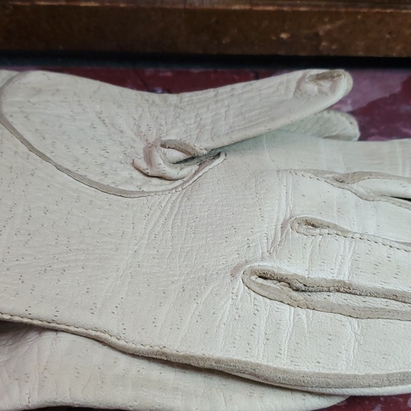 Vintage leather gloves - Picture 4 of 6